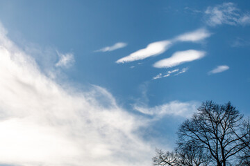 sky and clouds story