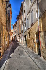 Alley in Aix-en-Provence, France