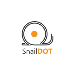 Snail logo vector template icon design