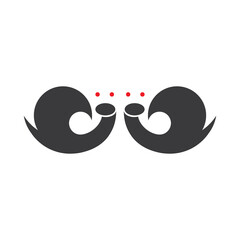 Snail logo vector template icon design