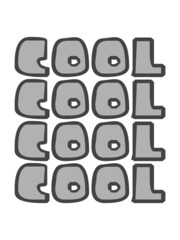 Design Cool Muster Comic ruhig ausgeglichen boss