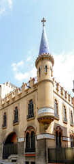 Fototapeta premium Iglesia de Europa siglo X1 - XII del primer Románico o Llombard 