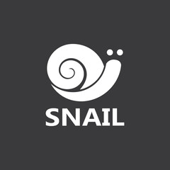 Snail logo vector template icon design
