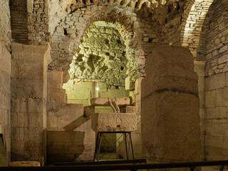 En 1979 la Unesco declaró al conjunto histórico de Split, incluyendo el palacio de Diocleciano,...