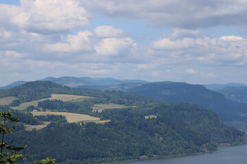 Columbia River Gorge Scenic View