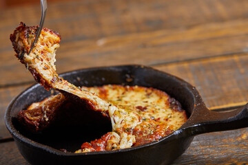 Provoleta Argentina / Provolone Cheese.
