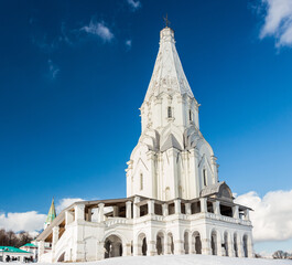 Obraz premium Church of the Ascension, Kolomenskoye, Moscow, Russia