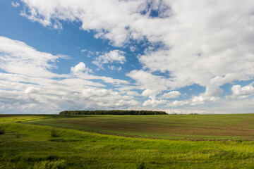 Landscape in Moscow Region, Russia