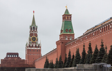 Fototapeta premium The Moscow Kremlin wall