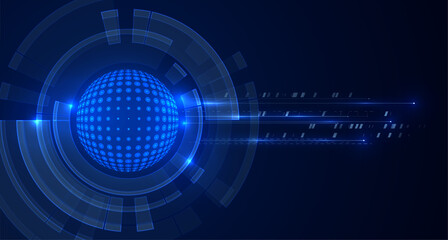 Abstract technology background