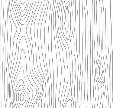 Seamless wooden texture. Dense lines. Abstract background. Vector illustration