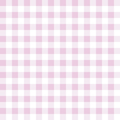 Purple gingham check seamless pattern. Abstract geometric background for fabric, textile, wrapping paper, scrapbooking. Surface pattern design.