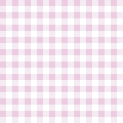 Purple gingham check seamless pattern. Abstract geometric background for fabric, textile, wrapping paper, scrapbooking. Surface pattern design.