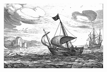 Dogger or dogboot, vintage illustration. © Morphart