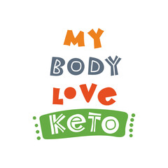 Hand-drawn lettering in sloppy style. Scandinavian doodles. Vector isolated motivation illustration