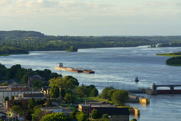 Afternoon on the Mississippi River