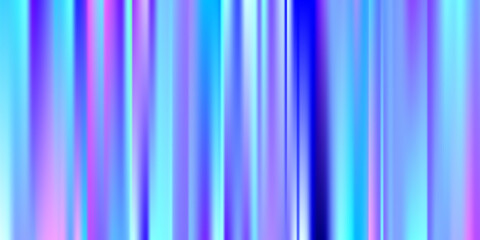 Holographic Soft. Vibrant Blue, Teal, Neon Concept