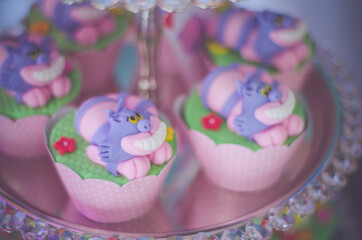 Alice in Wonderland Cookie Cat