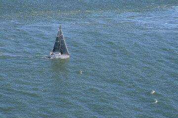 sailboat on the sea