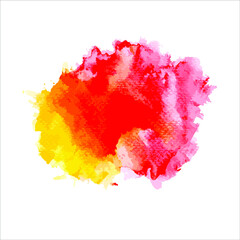 splash of paint abstract watercolor background.vector illustration