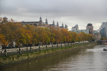 Obraz premium river thames