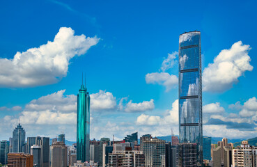 City Scenery of Shenzhen City, Guangdong Province, China