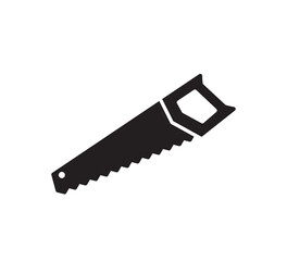 Saw icon vector logo template