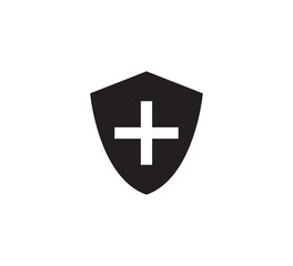 Fototapeta premium Shield icon vector logo design template