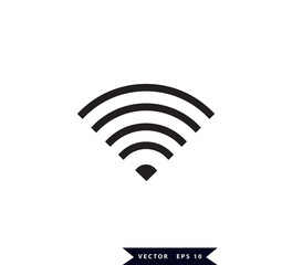 Signal icon vector logo design template