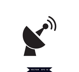 Signal icon vector logo design template