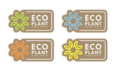 eco plant label design