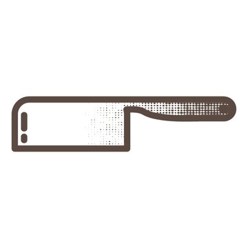 brown knife outline clip art preview