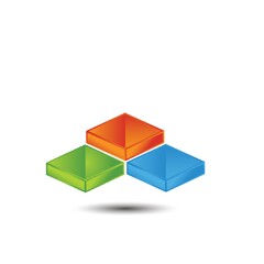 Obraz premium squares icon