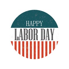 usa labor day label