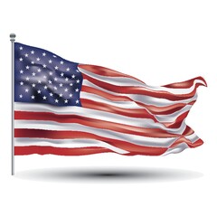 Obraz premium american flag