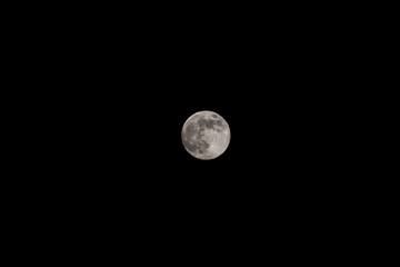 Moon During Clear Night