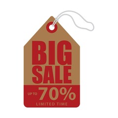 big sale tag