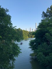 central park new york city, river, bridge