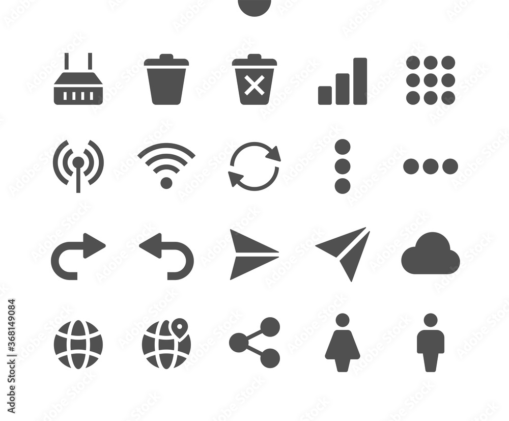 Poster communication v3 ui pixel perfect well-crafted vector solid icons 48x48 ready for 24x24 grid for web