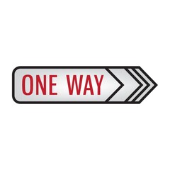 one way signboard