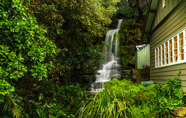 waterfall in the park