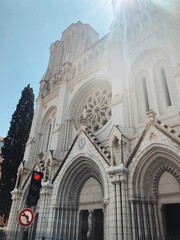 cathedral of st vitus, France, Nice, detail, cote d'azur
