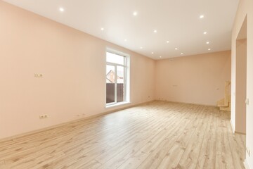 new unfurnished house or apartment in light colors