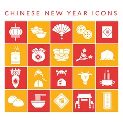 chinese new year icons