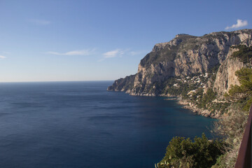 Fototapeta na wymiar Landscape of Capri