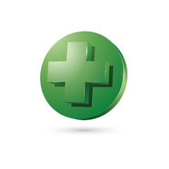 Obraz premium plus sign