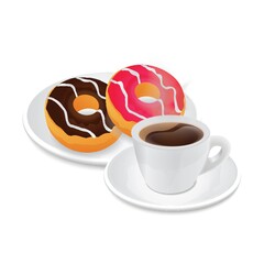 donuts and coffee