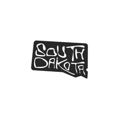 south dakota state map