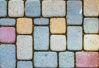 closeup of old masonry