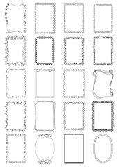 collection of frames